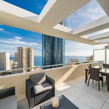 5Mn Monaco - Terrasse Vue Mer - Parking - Be Beausoleil Zewnętrze zdjęcie