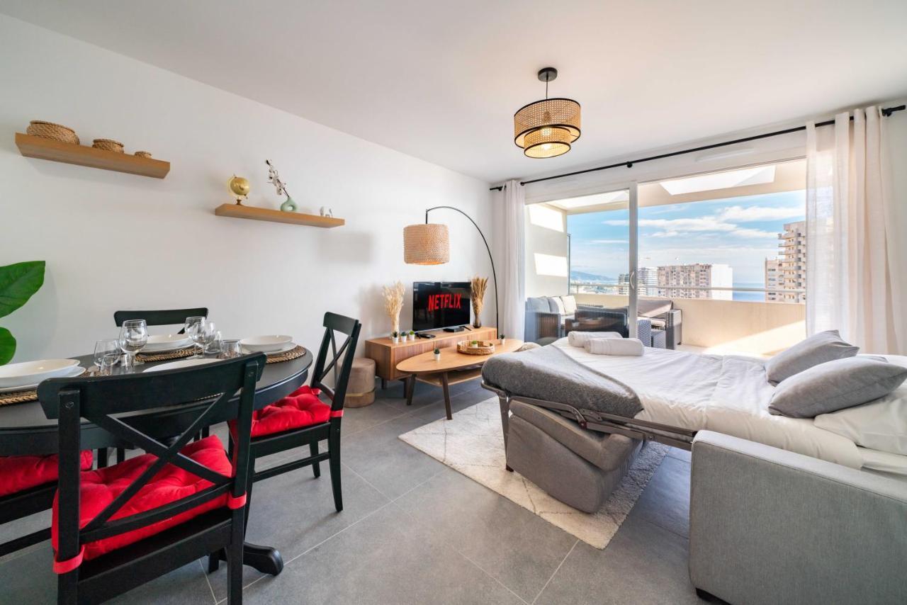 5Mn Monaco - Terrasse Vue Mer - Parking - Be Beausoleil Zewnętrze zdjęcie
