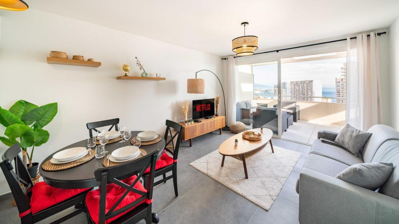 5Mn Monaco - Terrasse Vue Mer - Parking - Be Beausoleil Zewnętrze zdjęcie