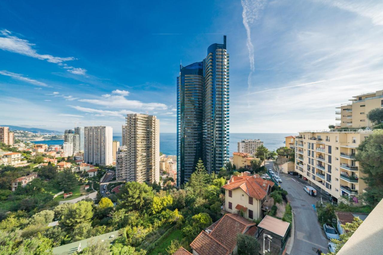 5Mn Monaco - Terrasse Vue Mer - Parking - Be Beausoleil Zewnętrze zdjęcie