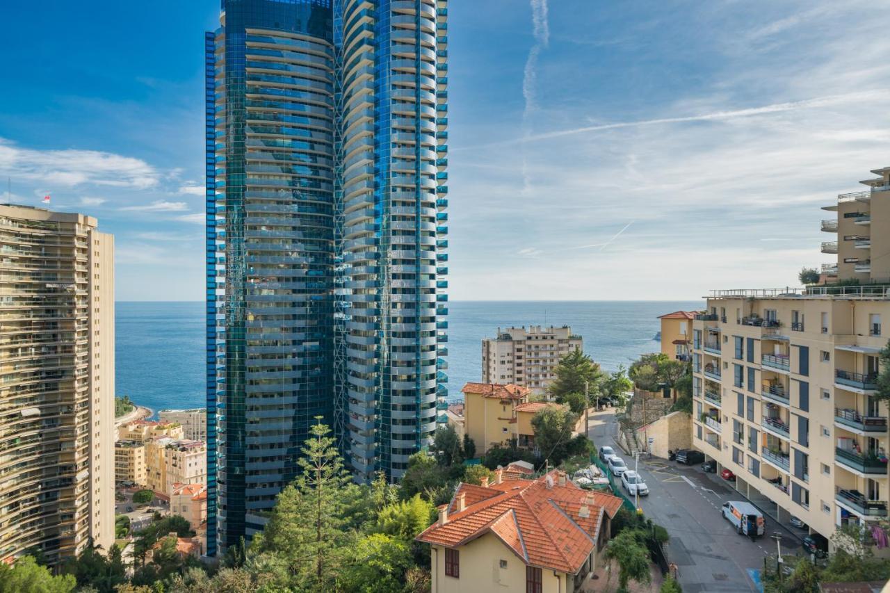 5Mn Monaco - Terrasse Vue Mer - Parking - Be Beausoleil Zewnętrze zdjęcie