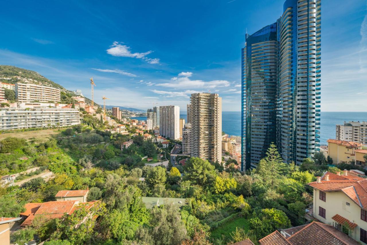 5Mn Monaco - Terrasse Vue Mer - Parking - Be Beausoleil Zewnętrze zdjęcie