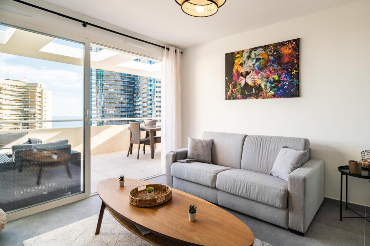 5Mn Monaco - Terrasse Vue Mer - Parking - Be Beausoleil Zewnętrze zdjęcie