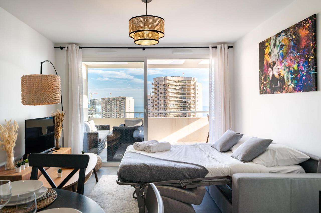 5Mn Monaco - Terrasse Vue Mer - Parking - Be Beausoleil Zewnętrze zdjęcie