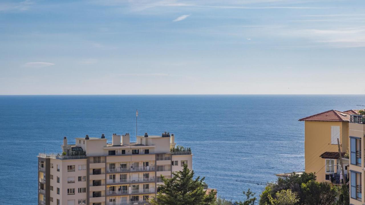 5Mn Monaco - Terrasse Vue Mer - Parking - Be Beausoleil Zewnętrze zdjęcie